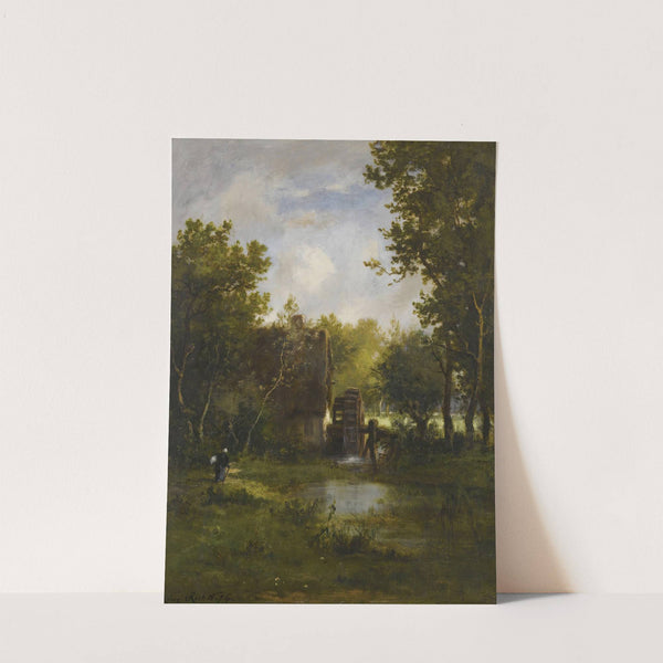 Le Moulin A Eau by Leon Richet