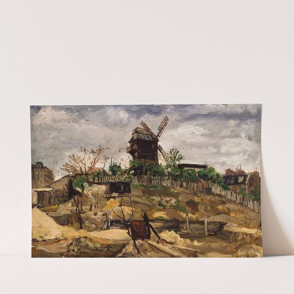 Le moulin de la Galette by Marcel Leprin