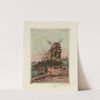 Le moulin de la galette by Lucien Marcelin Gautier