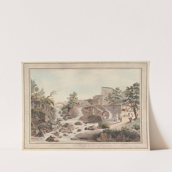 Le Moulin de Rivaz by Pierre Samuel Louis Joyeux