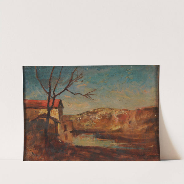 Le moulin de Roche by François-Auguste Ravier