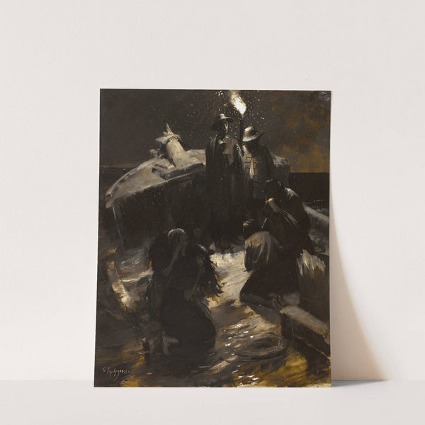 Le Naufrage by Georges Antoine Rochegrosse