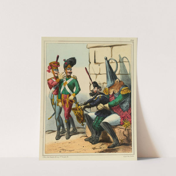 Le nouveau Bélisaire N°17 Mes bons Autrichiens, mes bon Prusssiens, faites quelque chosepour mon pauvre aveugle by Gosselin