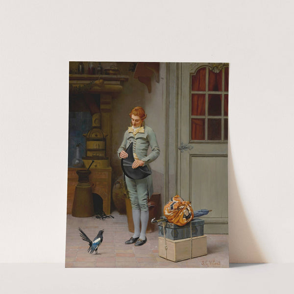 Le Nouveau Commis by Jehan Georges Vibert