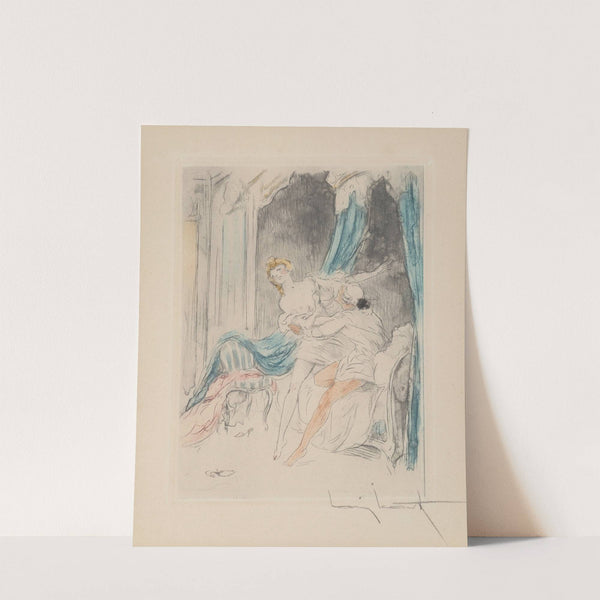 Le Nuit et le Moment Pl.3 (1946) by Louis Icart