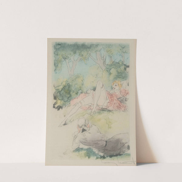 Le Nuit et le Moment Pl.4 (1946) by Louis Icart