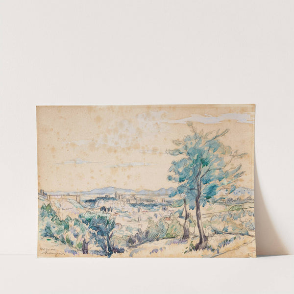 Le Palais des Papes - Avignon by Henri Manguin