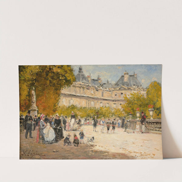 Le palais et les jardins du Luxembourg by Stanislas Lépine
