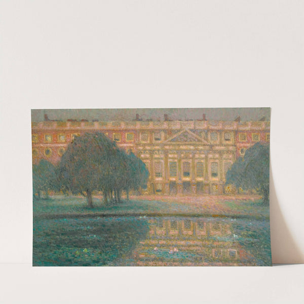Le Palais, Matin D'été (Hampton Court) by Henri Le Sidaner