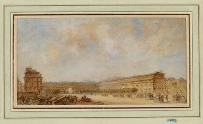 Le Palais Royal en 1789 (1789)