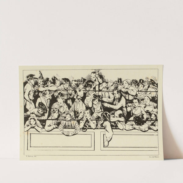 Le Paradis (1830) by Félix Fortuné Delarue