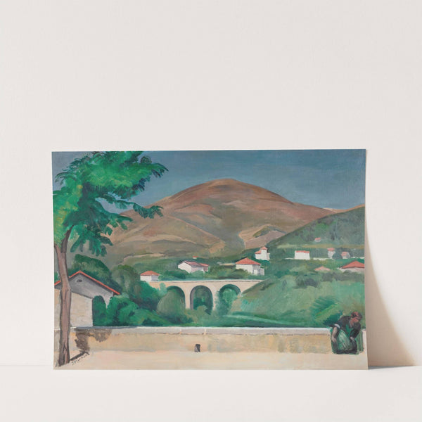 Le Parapet, Vence by Jean Hippolyte Marchand