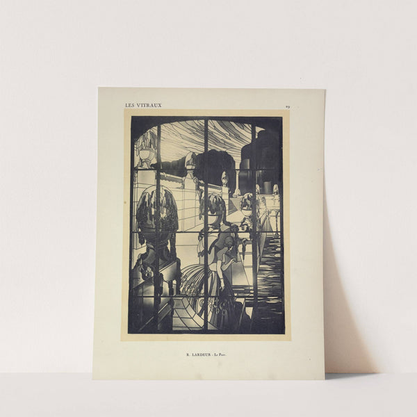 Le parc, exposé au Salon d'Automne de 1924 by Jacques Gruber