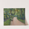 Le Parc Monceau by Gustave Caillebotte