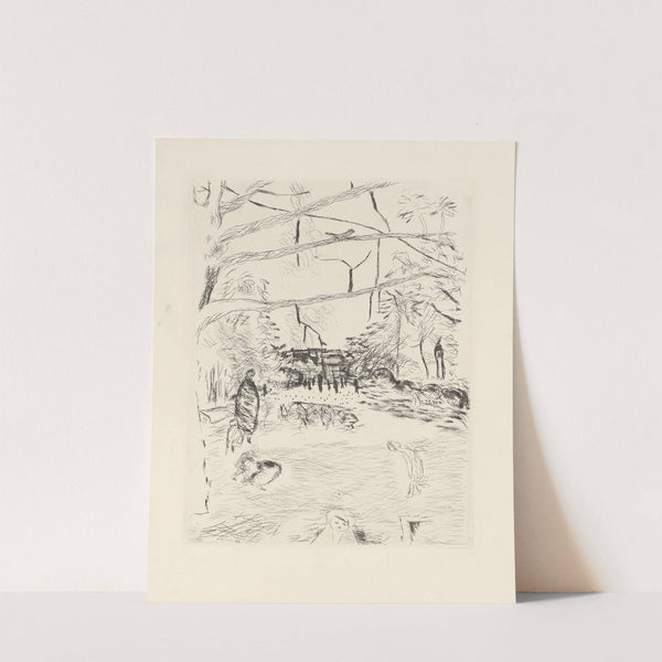 Le parc Monceau (1937) by Pierre Bonnard