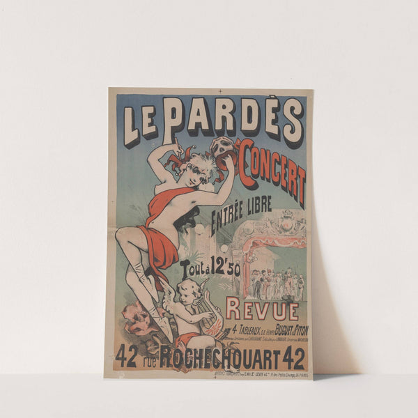 Le Pardès Concert. revue en 4 tableaux de Henry Buguet et Piton, costumes dessinés par Choubrac (1888) by Imp. Emile Lévy