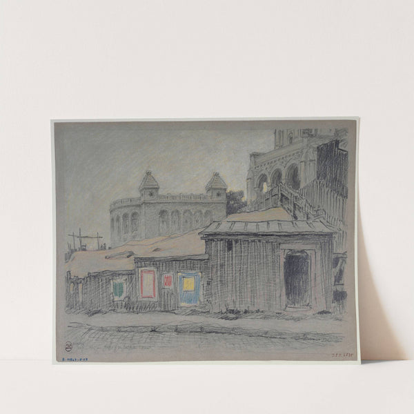 Le parvis du Sacré Cœur by Ferdinand Boberg