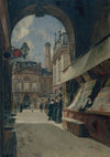 Le passage Vérité et la place de Valois