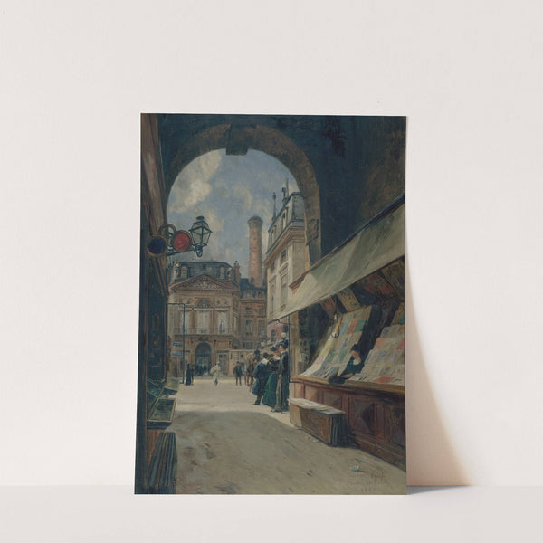 Le passage Vérité et la place de Valois by Paul Schaan