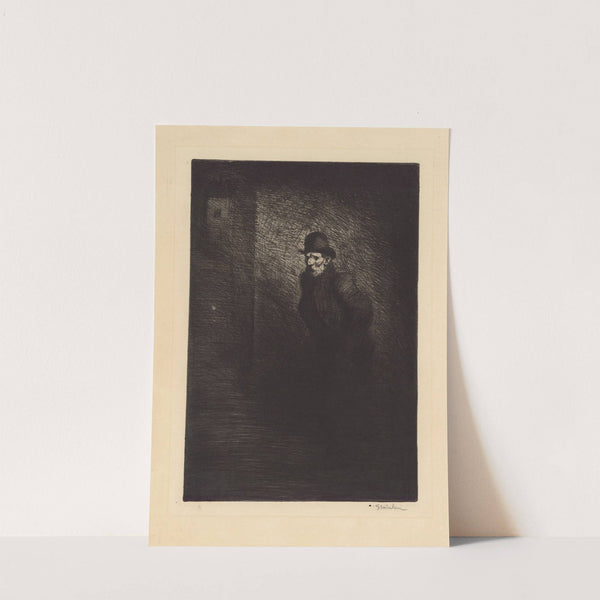 Le pauvre hère (1902) by Théophile Alexandre Steinlen