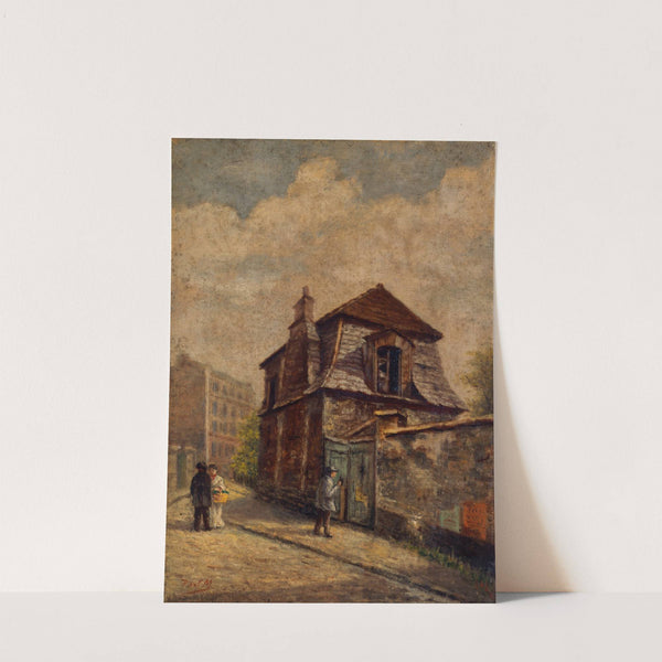 Le Pavillon de chasse de M. de Jullienne, ruelle des Gobelins by Paul Martellière