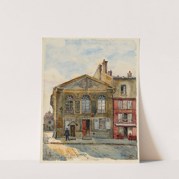 Le pavillon de police du Marché aux chevaux, rue Geoffroy Saint Hilaire (1909) by Georges-Henri Manesse