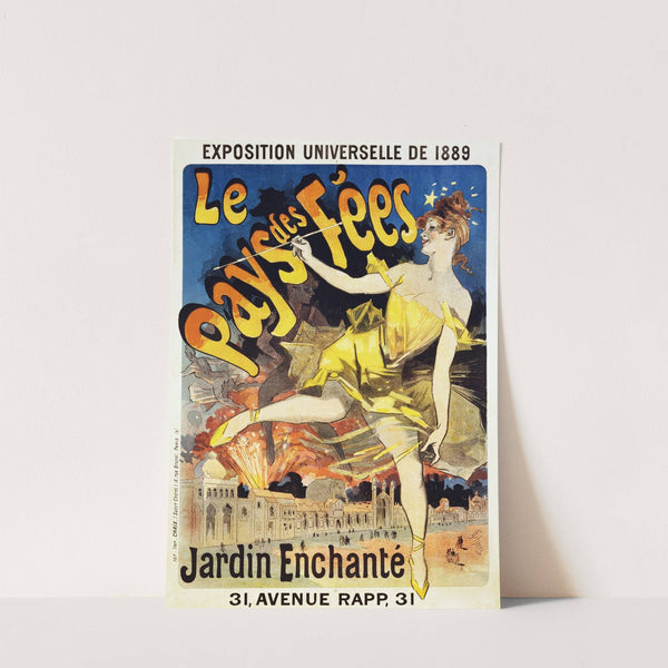 Le Pays Des Fees Poster (1889) by Jules Chéret