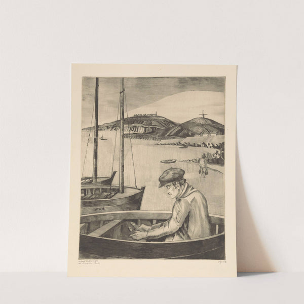 Le Pêcheur (1927) by Lodewijk Schelfhout