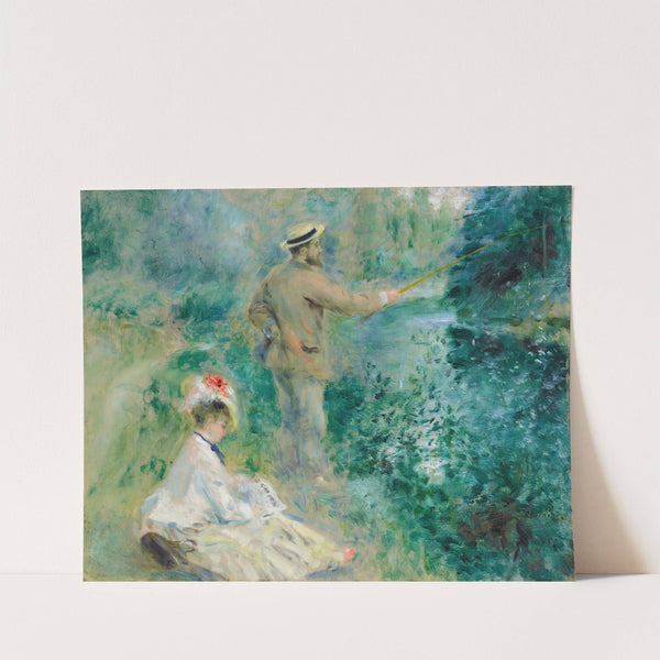 Le pêcheur à la ligne (1874) by Pierre-Auguste Renoir
