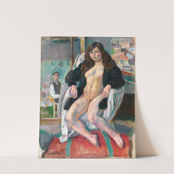 Le Peintre Et Son Modèle by Jules Pascin