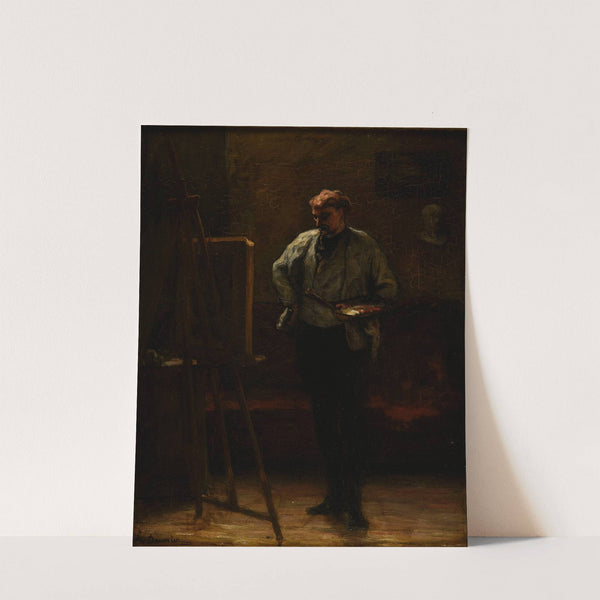 Le Peintre (ca 1867) by Honoré Daumier