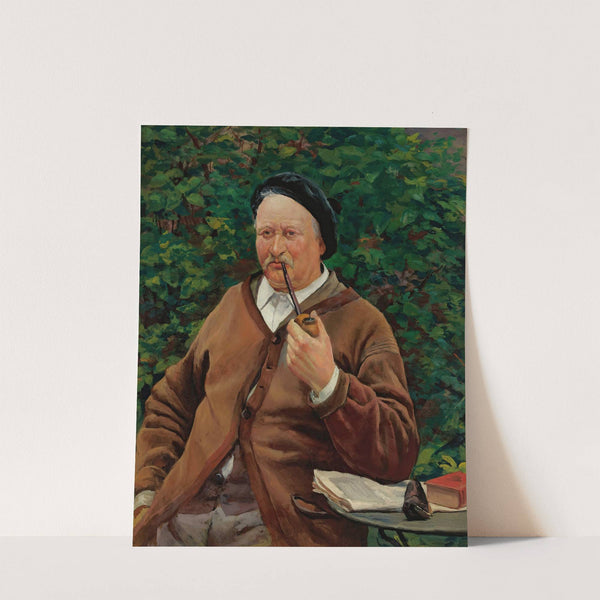 Le Père De L’artiste (circa 1881) by Maximilien Luce