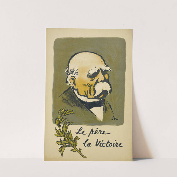 Le père la Victoire (1918) by Georges Goursat (Sem)