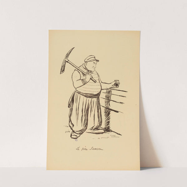 Le père Samson (1919) by Georges Goursat (Sem)