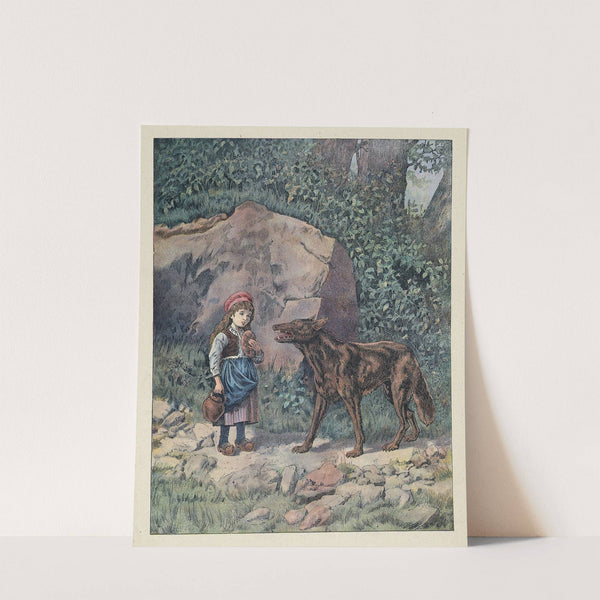 Le petit chaperon rouge (1922) by Frederic Theodore Lix