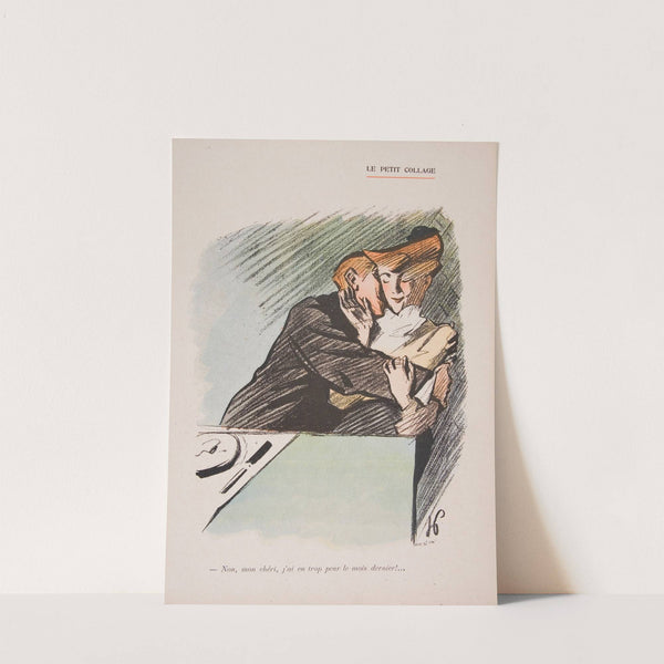 Le petit collage. (1902) by Hermann-Paul