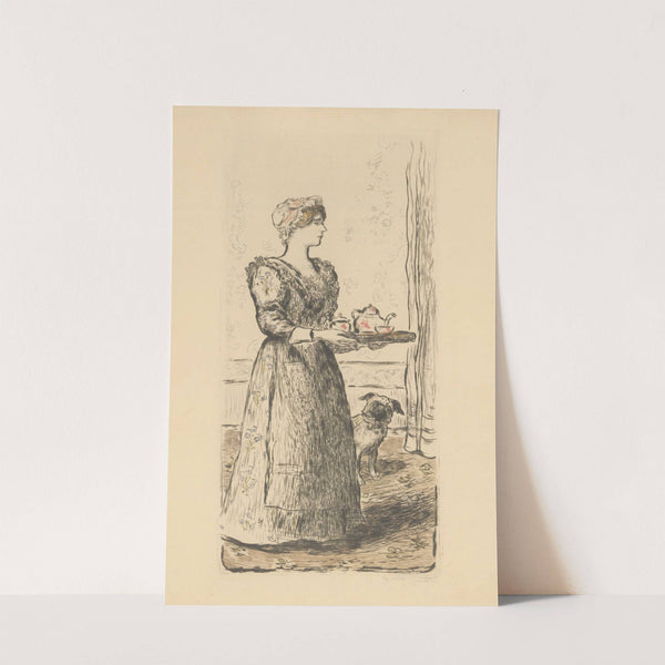 Le petit déjeuner (1895) by Jean François Raffaëlli