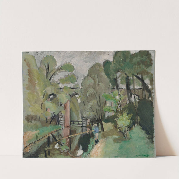 Le Petit pêcheur, Maintenon (1918) by Henri Matisse