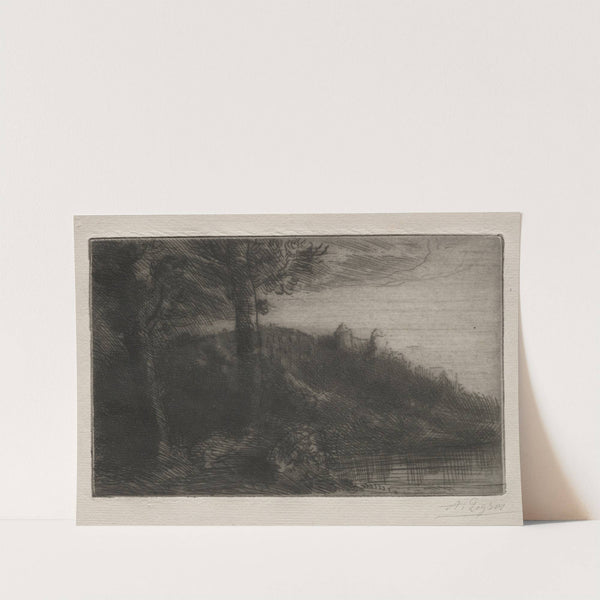 Le Petit Pont (c. 1857–1911) by Alphonse Legros