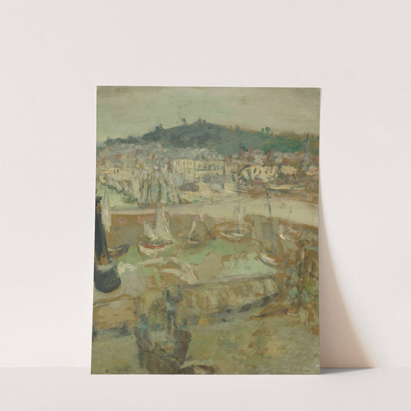 Le Petit Port, Honfleur (circa 1902) by Édouard Vuillard