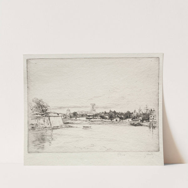 Le Petit St. Eloi, La Rochelle by Gustave Leheutre