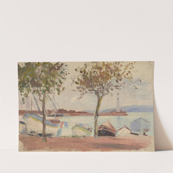 Le phare du Petit Minou à Plouzané by Jeanne Jegou-Cadart