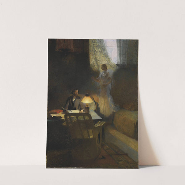 Le Philosophe ou L’Inspiration du Poète (88) by Henri Martin