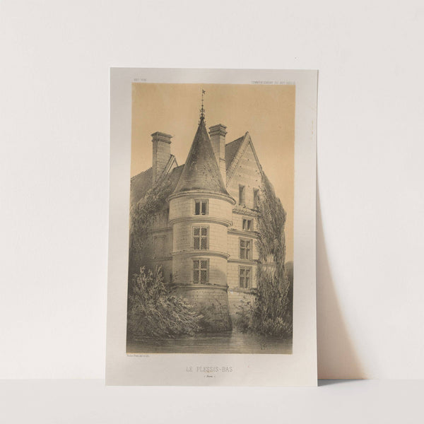 Le Plessis-Bas (Aisne) (1860) by Victor Petit