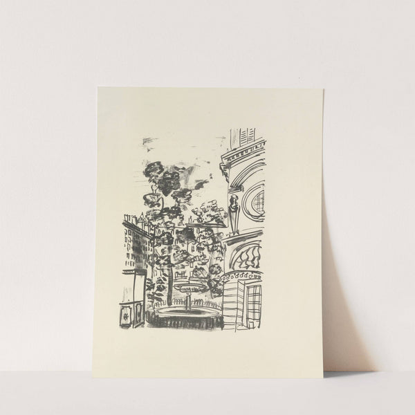 Le poète assassiné Pl.10 (1926) by Raoul Dufy