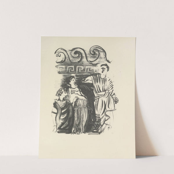 Le poète assassiné Pl.11 (1926) by Raoul Dufy