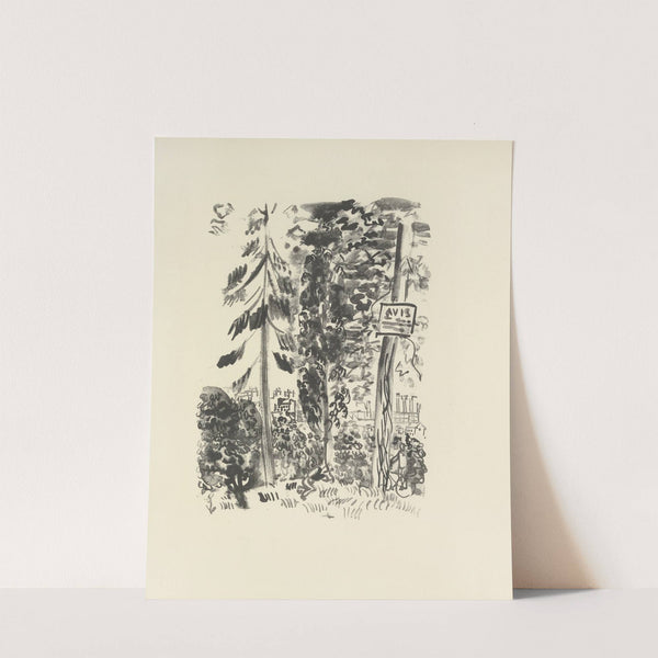 Le poète assassiné Pl.12 (1926) by Raoul Dufy