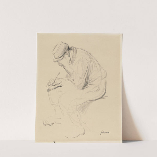 Le Poilu (French Soldier Writing Home) (c. 1900) by Jean-Louis Forain