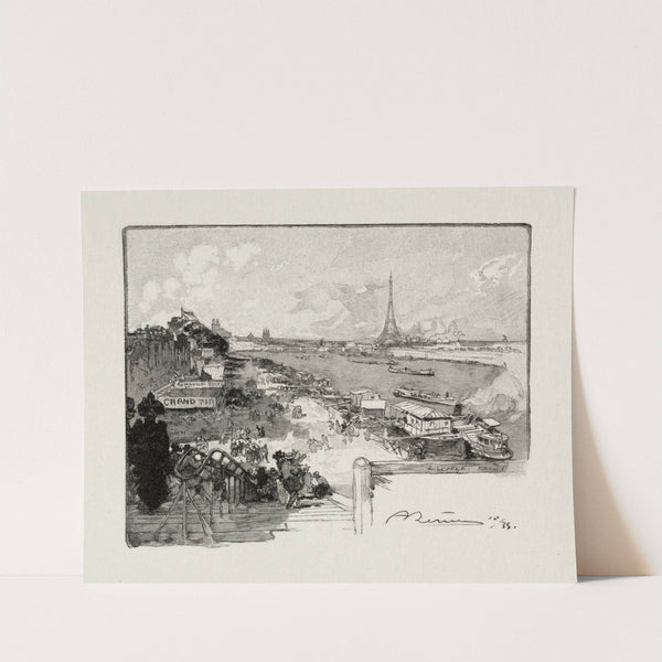 Le Point-du-Jour (1890) by Auguste Louis Lepère