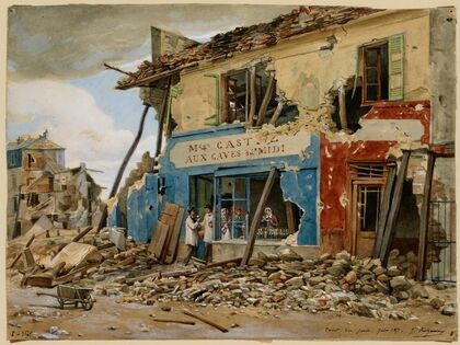 Le Point-du-Jour après de l’armée de Versailles en mai 1871 (1871)